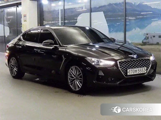 Genesis G70 2019 Коричневый двухцветный из Кореи