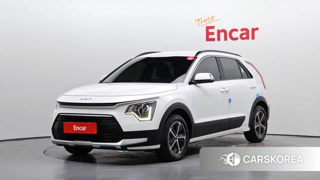 Kia Di Ol Nu Niro 2023 Белый из Кореи
