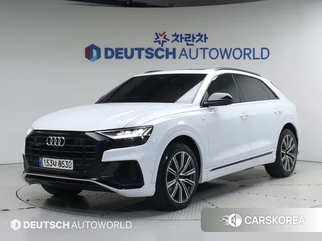 Audi Q8 (4M) 2021 Белый из Кореи
