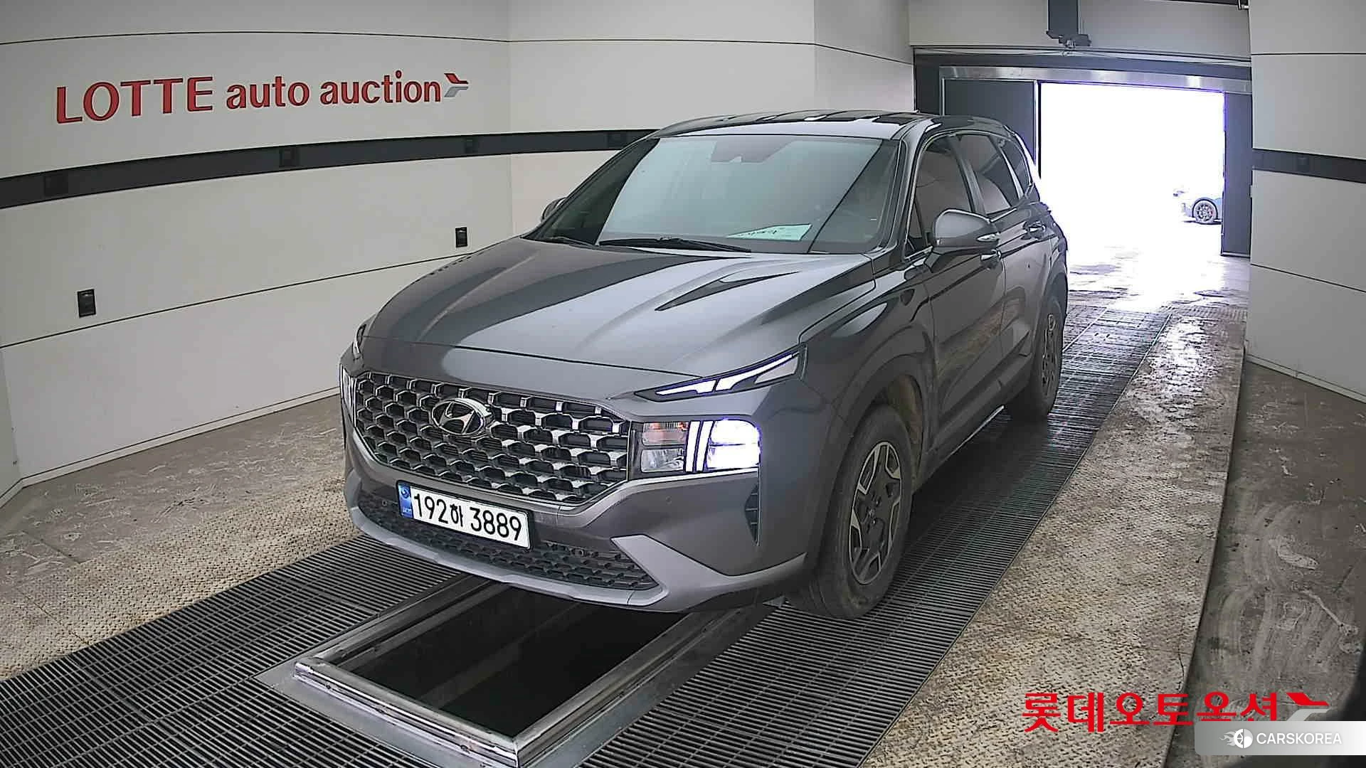 Hyundai Santa Fe Hybrid 2023 Magnetic Grey Metallic из Кореи