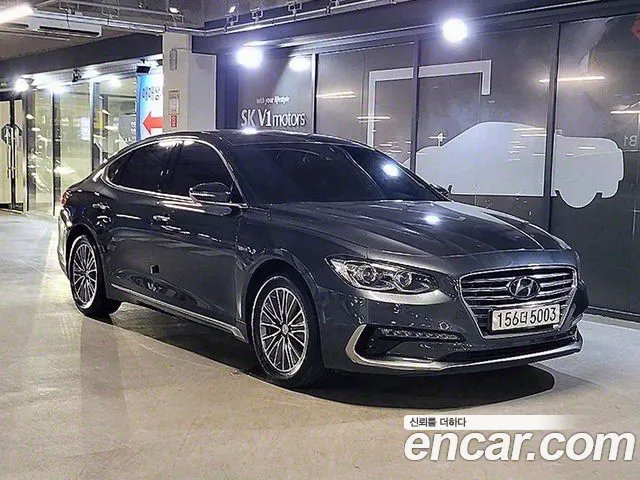 Hyundai Grandeur IG Hybrid 2019 Серый из Кореи