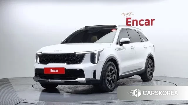 Kia The New Sorento 4th Generation 2023 Белый из Кореи