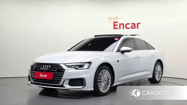 Audi A6 (C8) 2020 Белый из Кореи