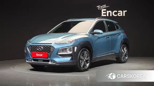 Hyundai Kona 2018 Синий из Кореи