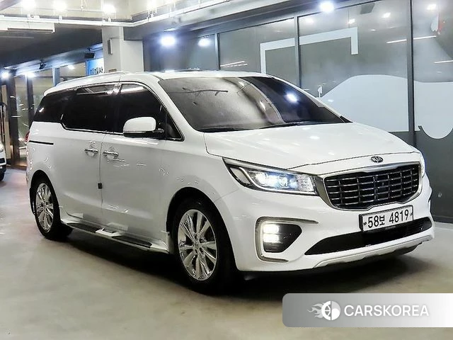 Kia The New Carnival 2019 Белый из Кореи