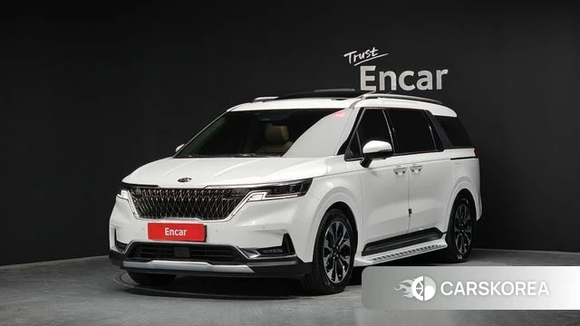 Kia Carnival 4th generation 2020 Белый из Кореи