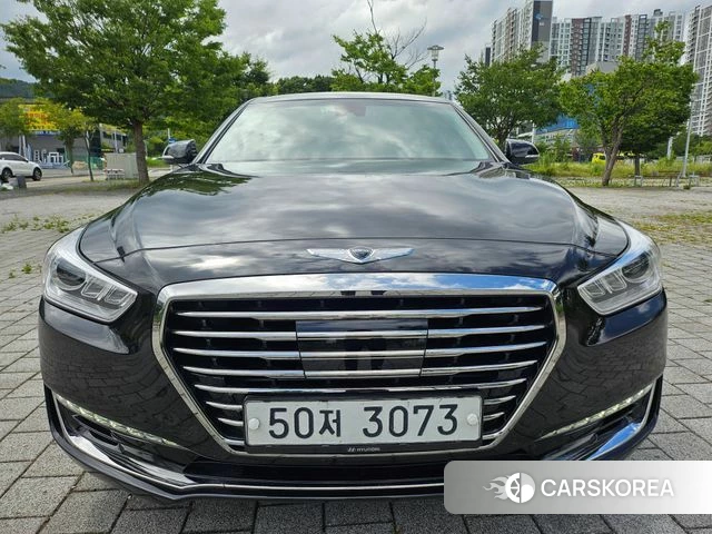 Genesis EQ900 2018 Черный из Кореи