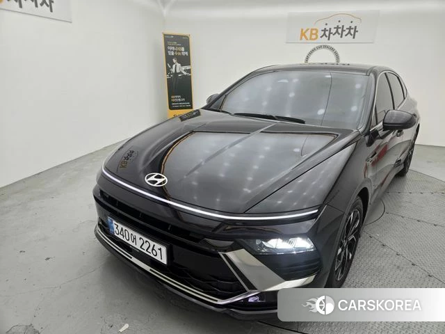 Hyundai Sonata D Edge (DN8) 2024 Темно-зеленый из Кореи