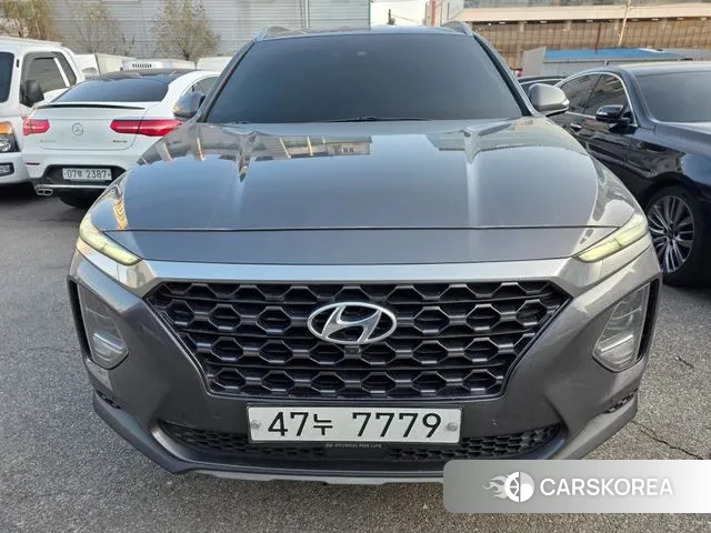 Hyundai Santa Fe TM 2018 Черный из Кореи