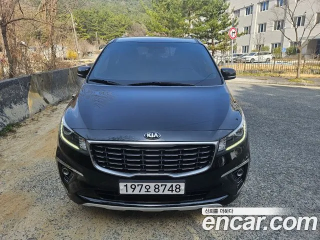Kia The New Carnival 2019 Черный из Кореи
