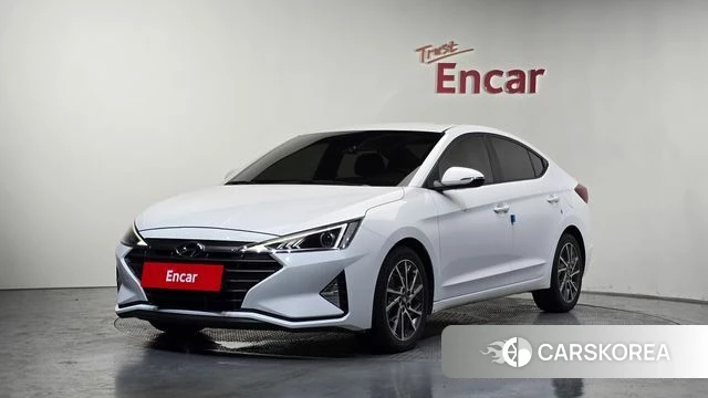 Hyundai The New Avante AD 2019 Белый из Кореи