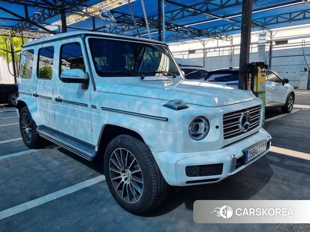 Mercedes-Benz G-Class W463b 2023 Белый из Кореи