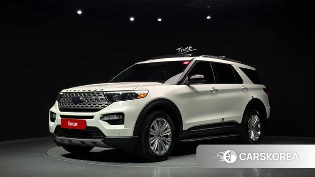 Ford Explorer 6th Generation 2021 Белый из Кореи