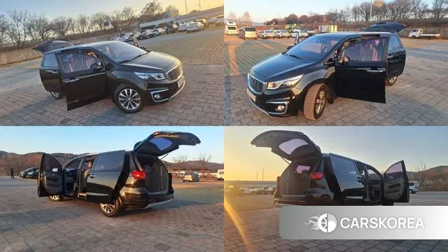 Kia All New Carnival 2018 Черный из Кореи