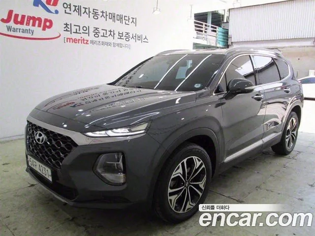 Hyundai Santa Fe TM 2018 Серый из Кореи