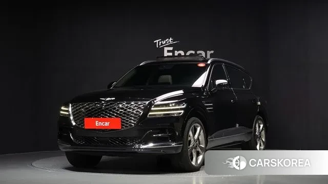 Genesis GV80 2023 Черный из Кореи