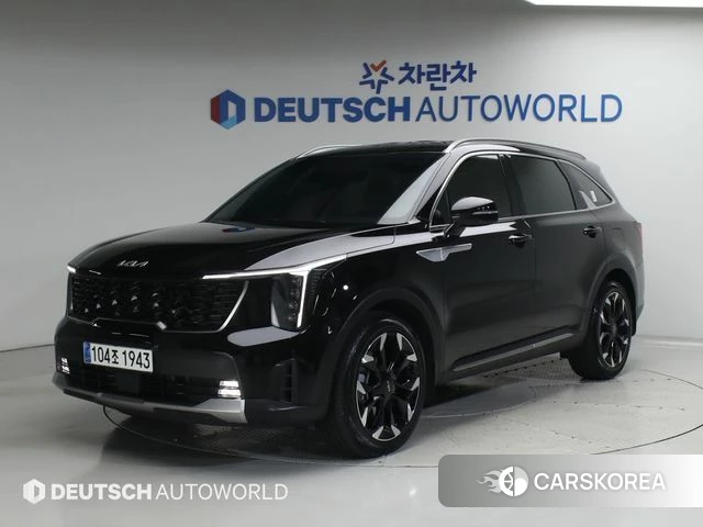 Kia The New Sorento 4th Generation 2025 Черный из Кореи