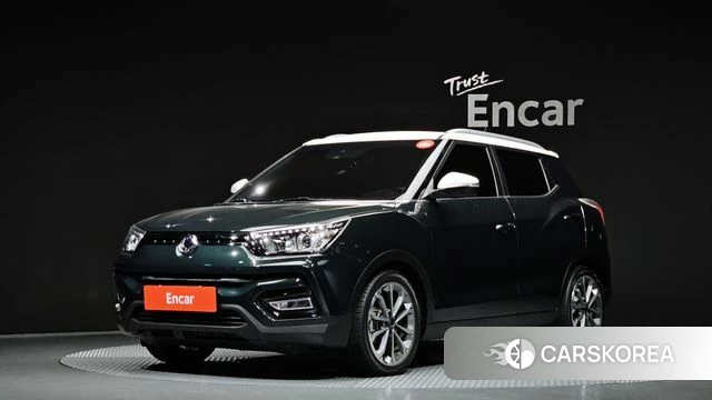Ssangyong Tivoli Armor 2018 Зеленый из Кореи