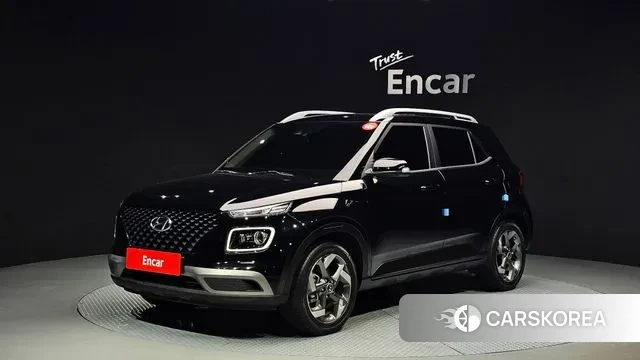 Hyundai Venue 2020 Черный из Кореи