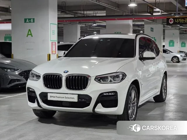 BMW X3 (G01) 2021 Белый из Кореи