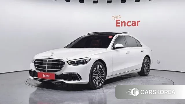 Mercedes-Benz S-Class W223 2021 Белый из Кореи