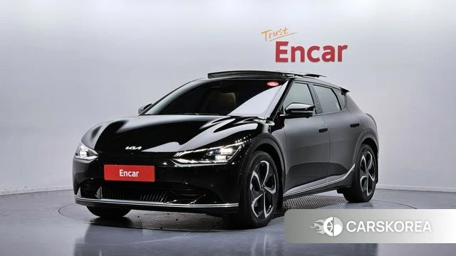 Kia EV6 2022 Черный из Кореи