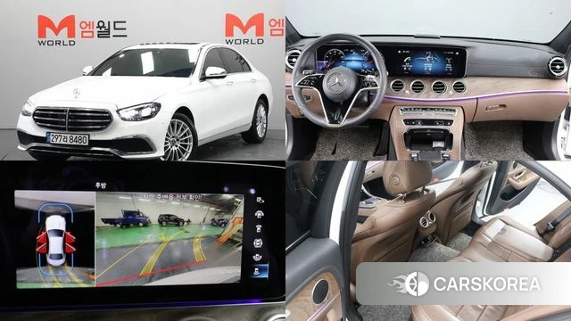 Mercedes-Benz E-Class W213 2023 Белый из Кореи
