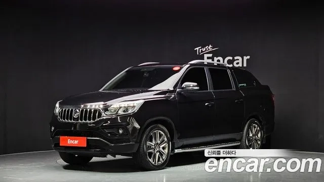 Ssangyong Rexton Sports 2018 Черный из Кореи