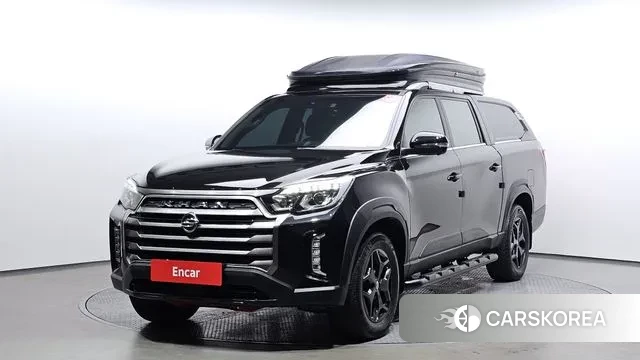 Ssangyong The New Rexton Sports Cannes 2021 Черный из Кореи