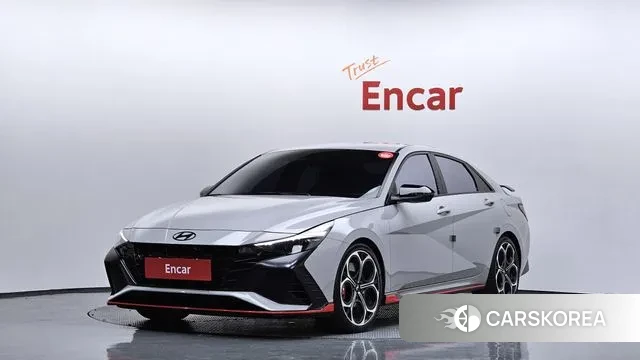 Hyundai Avante (CN7) 2022 Серебряный из Кореи