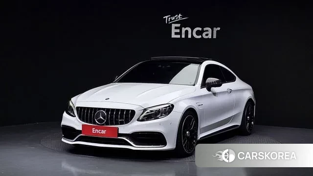 Mercedes-Benz C-Class W205 2021 Белый из Кореи