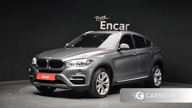 BMW X6 (F16) 2018 Серый из Кореи