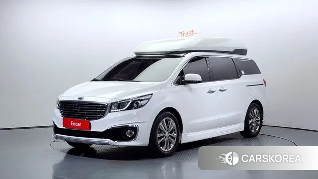 Kia All New Carnival 2018 Белый из Кореи