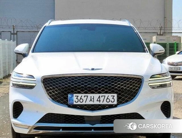 Genesis GV70 2021 Белый из Кореи