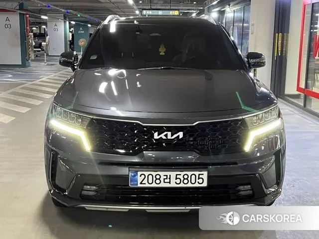 Kia Sorento 4th Generation 2022 Серый из Кореи