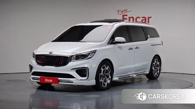 Kia The New Carnival 2019 Белый из Кореи