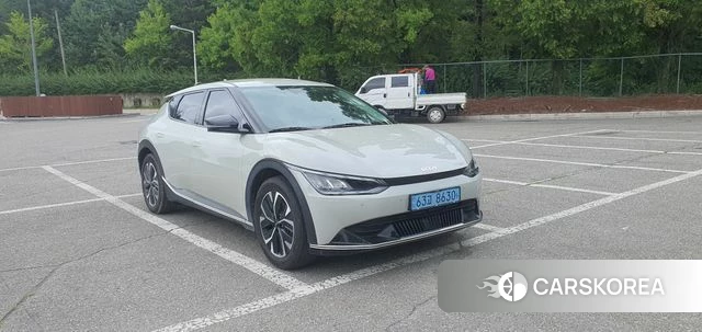 Kia EV6 2022 Белый из Кореи