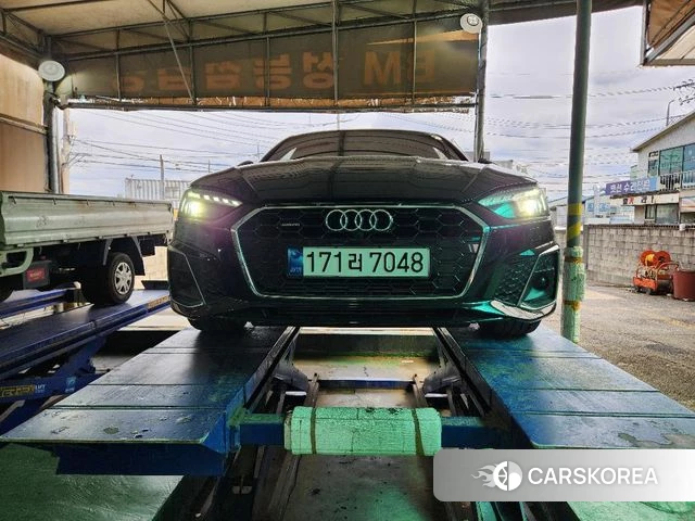 Audi A5 (F5) 2023 Черный из Кореи