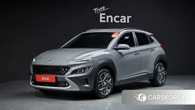 Hyundai The New Kona Hybrid 2021 Серебристо-серый из Кореи