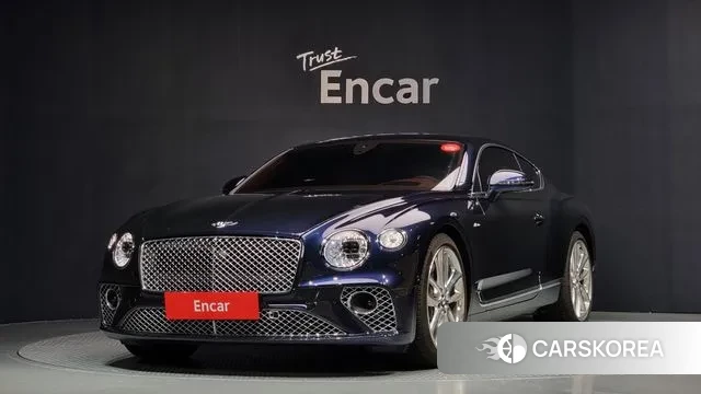 Bentley Continental GT 3rd Generation 2023 Синий из Кореи