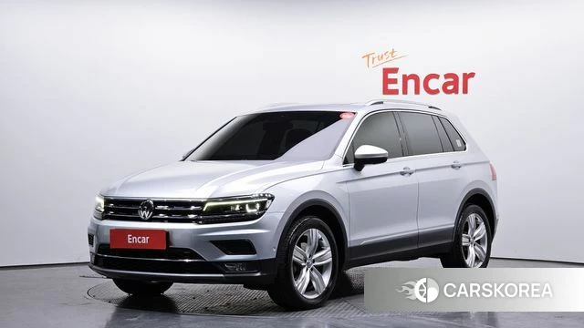 Volkswagen Tiguan second Generation 2020 Серебряный из Кореи