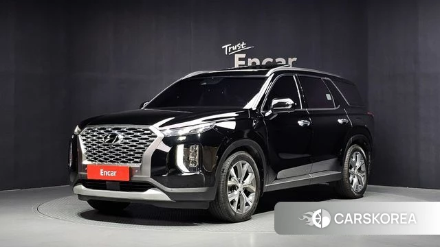 Hyundai Palisade 2019 Черный из Кореи