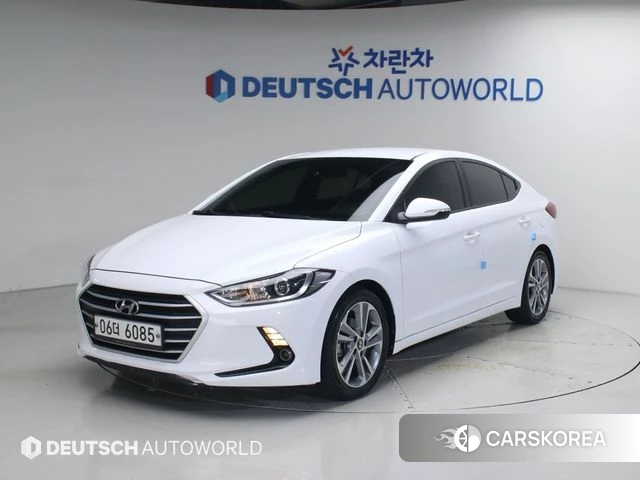 Hyundai Avante AD 2018 Белый из Кореи