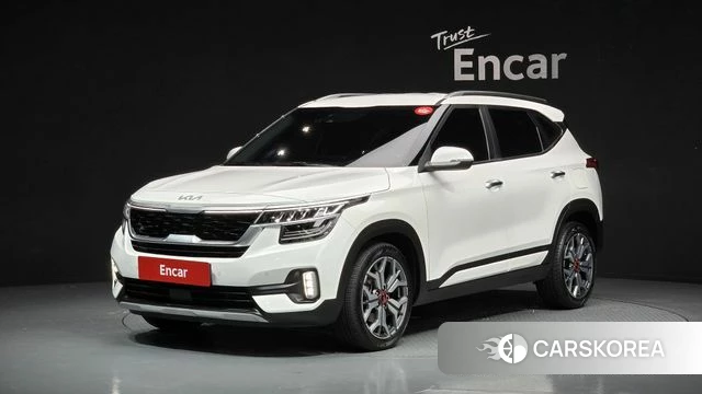 Kia Seltos 2022 Белый из Кореи