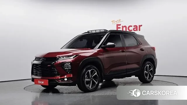 Chevrolet (GM Daewoo) Trailblazer 2022 Красный из Кореи