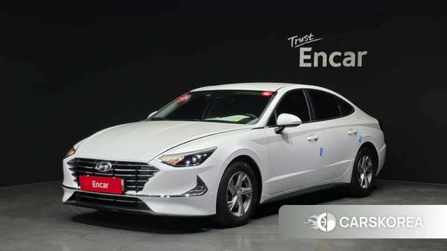 Hyundai Sonata (DN8) 2019 Белый из Кореи