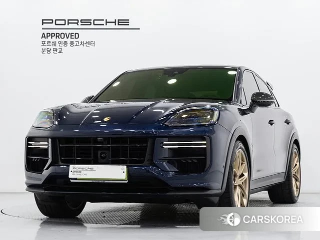 Porsche Cayenne (PO536) 2024 Синий из Кореи