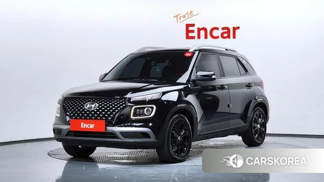 Hyundai Venue 2019 Черный из Кореи