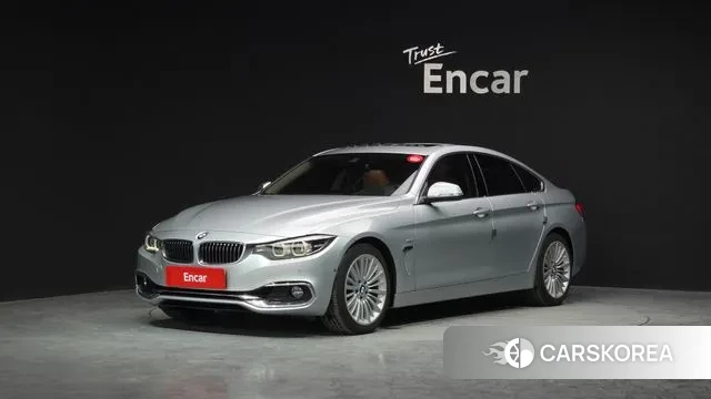 BMW 4 Series (F32) 2018 Серебряный из Кореи