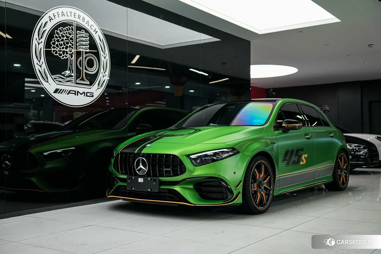 Mercedes-Benz Class A AMG (imported) 2023 Зеленый из Китая